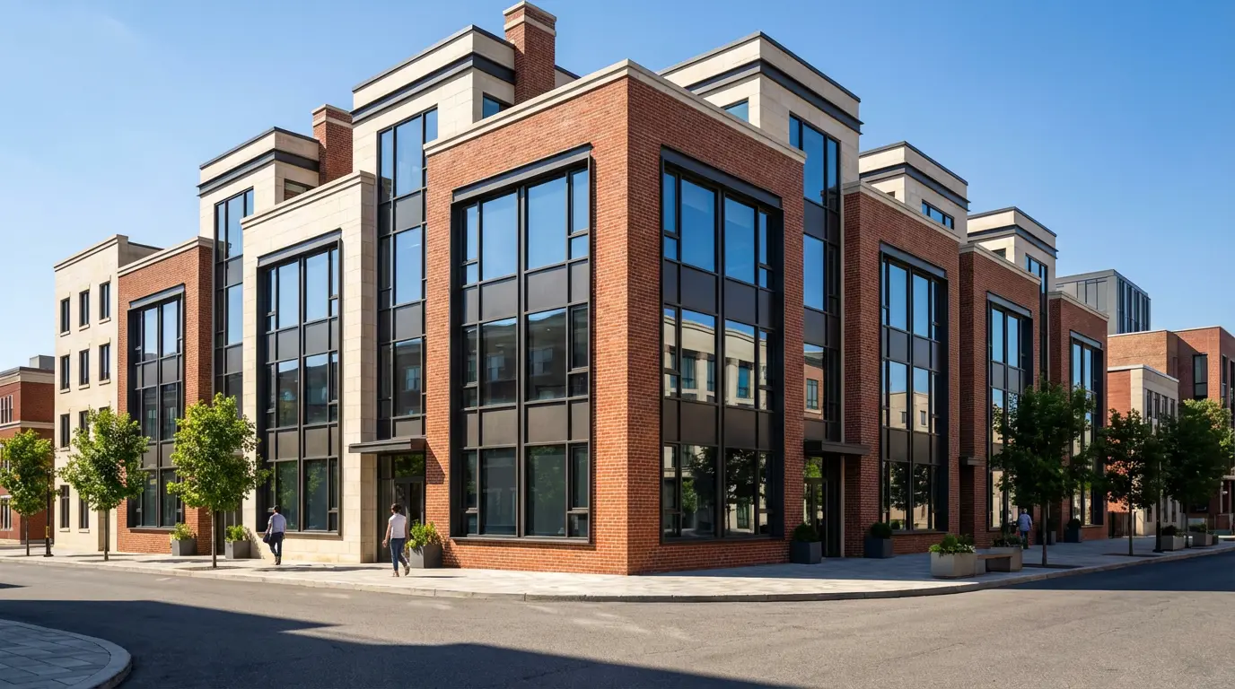 New Urbanism architectural render