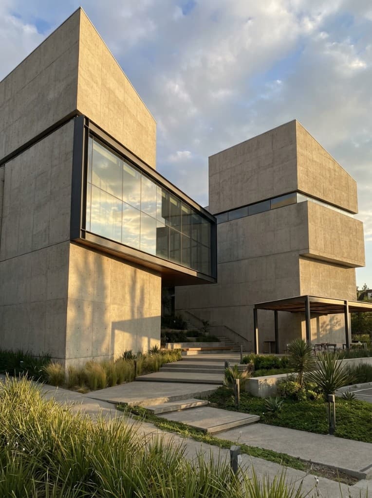 Concrete modern home