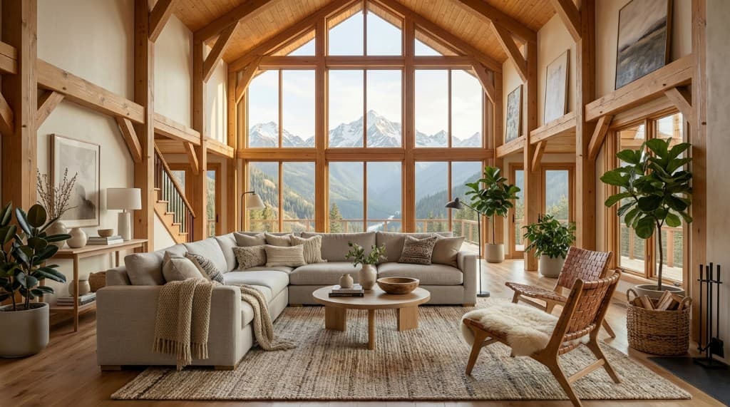 Scandinavian interior design AI example