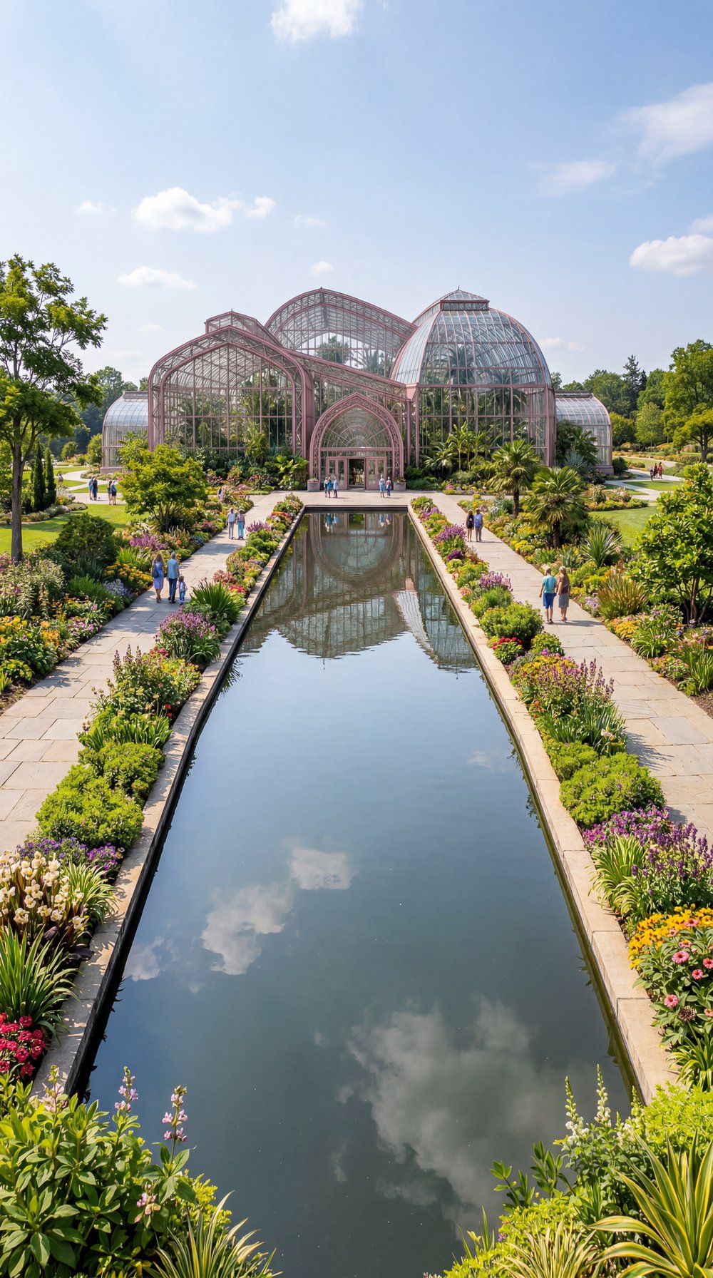 Purple conservatory frame