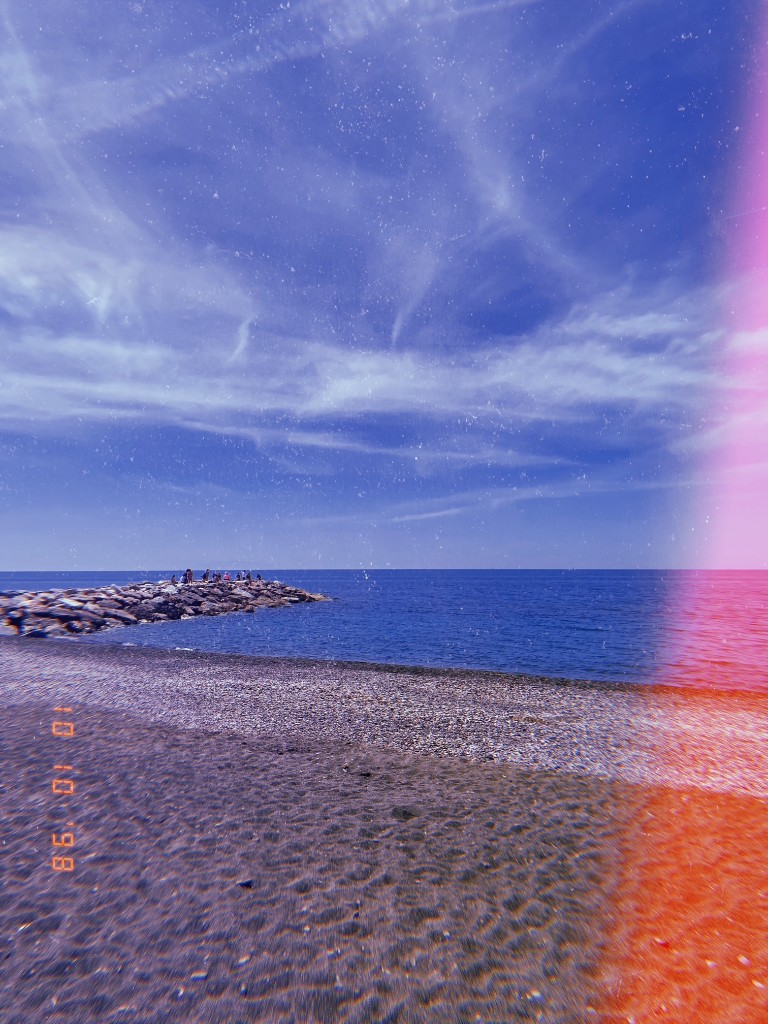 Foto de referencia con filtro de película vintage