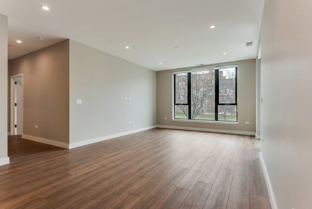 Empty interior before staging